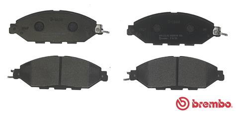 A.B.S. P 56 103 BREMBO Bremsbelagsatz, Scheibenbremse